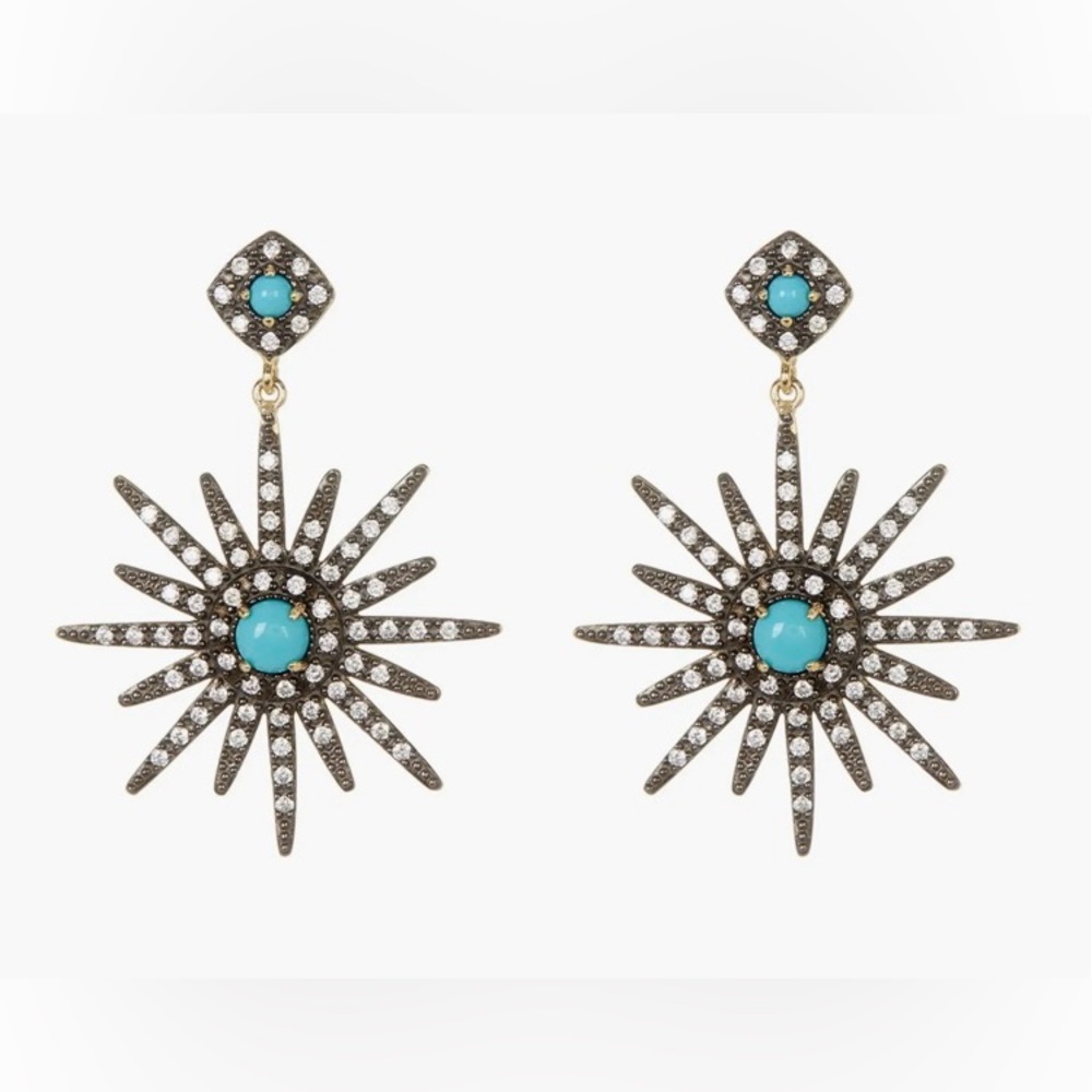 NWT Adornia Swarovski Crystal Earrings